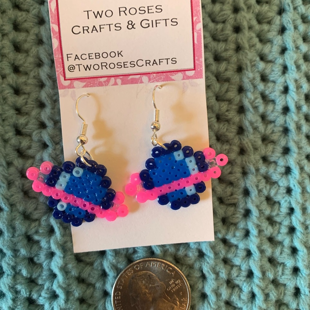 Planet earrings